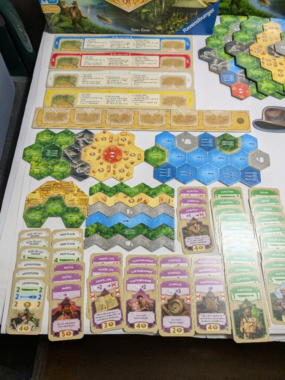 The Quest for El Dorado Ravensburger Board Game Complete Deck-Building Game - Picture 3 of 15